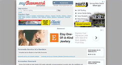 Desktop Screenshot of mydanmark.com