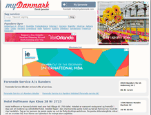 Tablet Screenshot of mydanmark.com